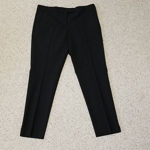 Women's Theory Black Ankle Dress Pants, 10